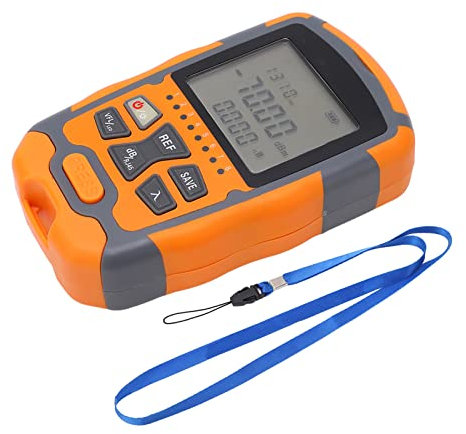 Optic Cable Tester, Mini Fiber Optical Power Meter ‑70~+10dbm 1MW Auto Shutdown Portable Fiber Optical Cable Tester for Measurement Network Cable Tester