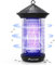 ASPECTEK Elektrischer Insektenvernichter – 20 W UV-Mückenfalle. Effektiver Schutz vor Mücken und Fliegen, IPX4 wasserdicht, ungiftig, geruchlos für drinnen und draußen (Schwarz)