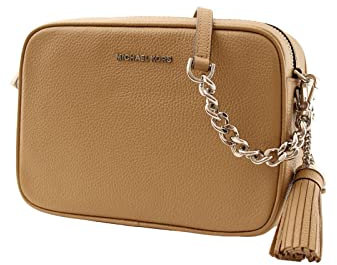 Michael Kors Women Jet Set MD Camera Bag, Kamel