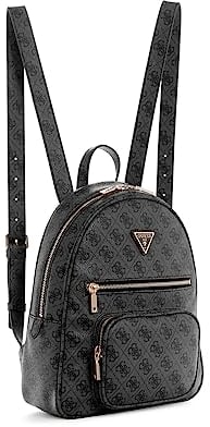 GUESS Eco Elements Backpack Coal Logo