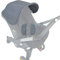 Brogtorl Kinderwagen Überdachung, Sonnenschirm Kompatibel mit Doona Autositz Kinderwagen (Grau)