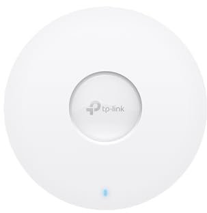TP-Link Omada EAP673 | AX5400 𝗪𝗶-𝗙𝗶 𝟲 Wireless 𝟮.𝟱𝗚 𝗣𝗼𝗘+ Ceiling Mount Access Point | Mesh, OFDMA, Seamless Roaming, HE160 & MU-MIMO | Omada SDN | Cloud Access & Omada App | w/o DC Adapter