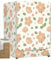 Odot Washer Dustproof Cover Front Load, Washing Machine Dryer Protector Sunscreen Waterproof Tumble Dryer Case Protective Cover for Most Front Loadi (orange tulips,L-capacity 10.5-12kg)