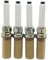 4 Stück Iridium-Zündkerze A0041596803, kompatibel mit Mercedes Benz CLA 180 200 220 250 260 C118 C117 X117 X118 AMG CLA 35 45 SILZKFR8C7S Spark Plug Compatible