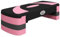 HOMCOM Steppbrett höhenverstellbar Fitness Stepper mit 3 Stufen (10/15/20 cm) Rutschfest Stepbench Belastbarkeit bis 150 kg für Zuhause Fitnessstudio Rosa