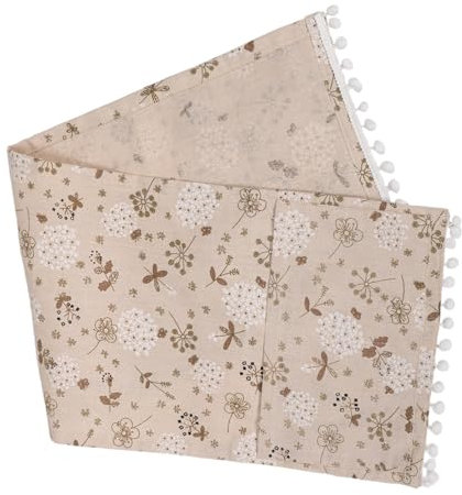 SHOWERORO Housse De Supérieure Anti-poussière Coton Pour Lave-linge Et Réfrigérateur Avec Poches De Rangement Design Élégant Hyacinthe Pour Appareils Électroménagers