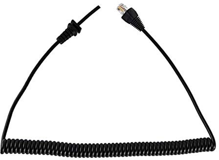 pistro Cavo microfono di ricambio MH-67A8J per radio Vertex Yaesu FT-450 FT-857D FT-897D FT-2400 Vertex in PVC nero
