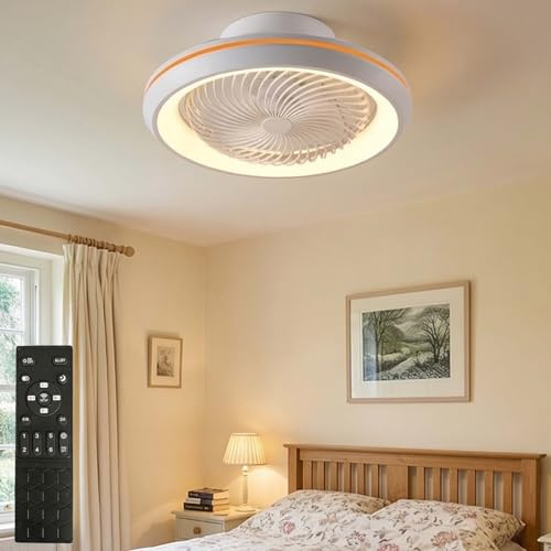 360° Rotation Ceiling Fans with Lights and Remote Quiet Ceiling Fan Light