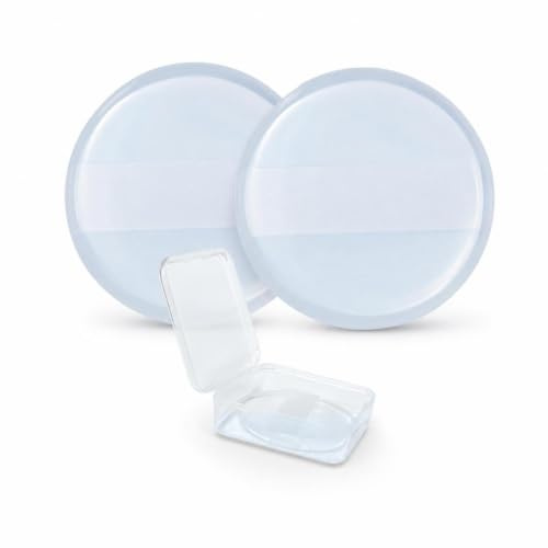 predolo Silicone Makeup Makeup Blender Puff Pad Non Absorbent Silicone for Foundation and Primer Soft and suitable for travel professional use