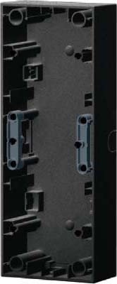 Caja mont. 3 el. V K1,K5 antracita
