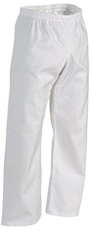 Century Student Elastic Waist Martial Arts Karate Pant White Size 1