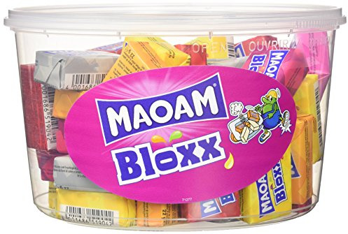 Maoam Runddose 5 Sorten, 3er Pack (3x 1.1 kg Dose)