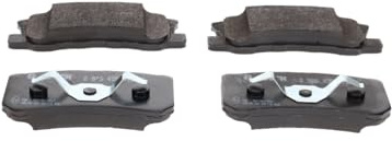 Bosch BP2165 - Auto Bremsbeläge hinten - 1 Set mit 4 Bremsbelägen | Bosch-Qualität - für weniger Bremsgeräusche und Bremsstaub - ECE-R90 zertifiziert - kupferfrei - mit Zubehör