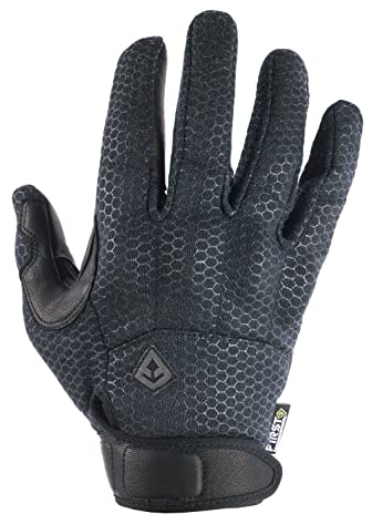 First Tactical Slash & Flash Hard Knuckle Glove, Schwarz, L