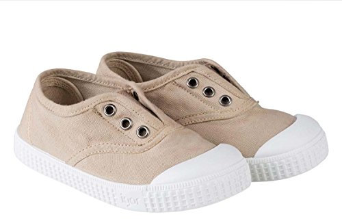 Igor Jellies - Sandalias con cuña de Lona Unisex niños, color Beige, talla 37 EU Niño