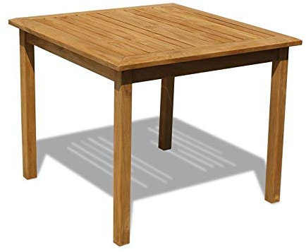 Esstisch Ragusa Teak Massivholz Tischgröße Höhe 75 cm 120 x 80 cm + 100,- €