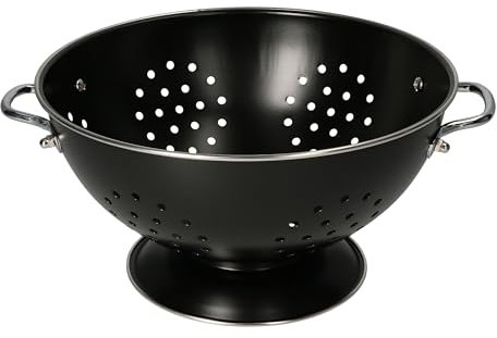 Passoire noire de style rétro pour la cuisine