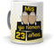 mundohuevo Taza Mis Huevos ya Tienen 23 años. Cerámica AAA - 350 ml.