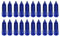 Spike Lug Nuts, 20 Stück Universal M12x1.5 Racing Wheels Felgen Radmuttern 90-mm-Spitzmuttern aus Aluminiumlegierung mit Steckschlüsselzubehör(Blau)