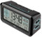 TFA Dostmann Funk-Wecker Boxx2 digital, 60.2562.01.GB, mit Akku, 2 Alarmzeiten, englisches Display, mit Thermo-Hygrometer, schwarz-türkis, (L) 138 x (B) 52 x (H) 72 mm