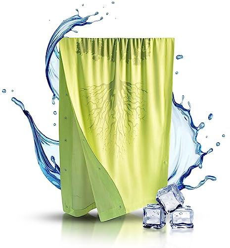 CULYA Kühlendes Strandtuch 200×100 cm aus Mikrofaser – Schnelltrocknendes & Sandfreies Kühlhandtuch für Strand, Reisen & Sport