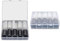 Lace Foils Sticker, 10pcs Lace Nail Art Sticker Simple Operation Black White Complete Styles Fashion for Home for