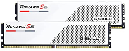 G.SKILL Ripjaws S5 White 64GB DDR5 6000-30, F5-6000J3040G32GX2-RS5W