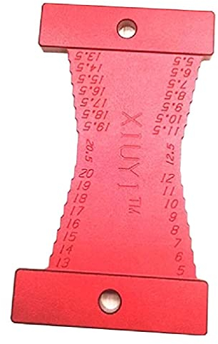 Graviermaschine Lineal Messwerkzeug Hochpräzise Holzbearbeitung Höhenmesser Aluminiumlegierung Fräser Säge Holzbearbeitung Messwerkzeug Kits