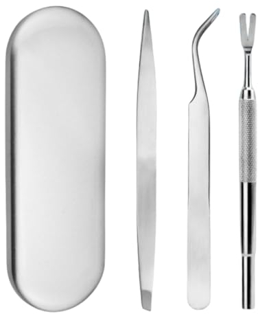 Pinzas para garrapatas, herramientas para quitar garrapatas, ganchos para garrapatas de diferentes tamaños para todos los tamaños de garrapatas, quitagarrapas metálicos, protectores para garrapatas...