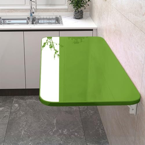 Wandklapptisch Schreibtisch, Wandtisch Klappbar Aus Holz, Klappbarer Schreibtisch Küchentisch Klapptisch Wandmontage, Schreibtisch Klein Klappbarer Esstisch, 40cm 50cm 60cm 70cm 80cm 90cm 100cm 120cm