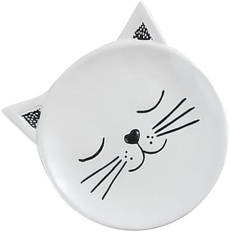 Ciieeo Plato De Comida De Dibujos Animados Plato De Postre Material Resistente Diseño Adorable