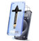 Protectorking 4-Stück 9H Panzerglas Displayschutz für iPhone 11/12 /13/14 / 15 echtes Tempered Glass 3D Klar Staubfreie Installation Screen Protector