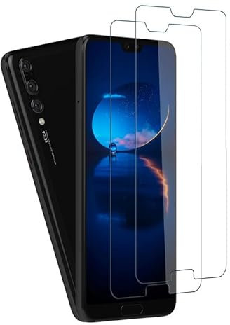 Rcokas für Schutz Huawei P20 Pro Panzerglas Huawei P20 Pro Schutzfolie [2 Stück][HD Displayschutzfolie][9H Härte], für Folie Displayschutz [Ultra-klar][Frei von Kratzern]