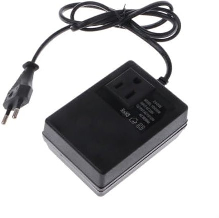 200 W AC 220 V a 110 V Transformador Reducido Transformador Convierte Corriente de Viaje Adaptador Enchufe EU