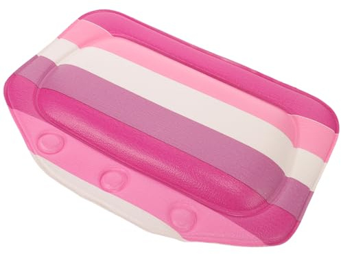 Bathtub Headrest Pillow PVC Bath Pillow for Neck Support and Relaxation