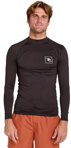 Rip Curl 2026 Männer Streamline UPF Langarm-Weste 171MRV - Black