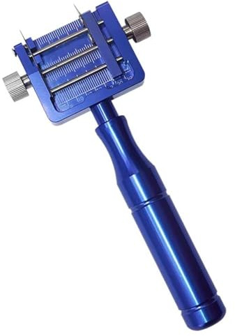 Tape Peeling Cutter - Adjustable Sampling Knife for Plastic Film and Plywood, Precision Cutting Tool, Width 5-32mm, Error ±0.05mm for Tape Packaging