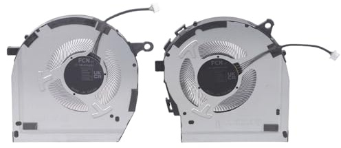 MISUVRSE Ventola di raffreddamento CPU di ricambio originale per notebook modelli 2024, design alto, alloggiamento in metallo da 12 V, funzionamento silenzioso