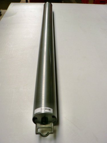 Dolle Tischbein PASO, Rund, Länge 870 mm, Ø 60 mm, Metall Alufarben, Höhenverstellbarer Schraubfuss unten, 1 Stück, Artikelnr. 08241