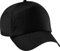 Shirtinstyle Basecap Cap 5 Panel Cap Verschluss Klettverschluss Größe Unisex, Farbe schwarz