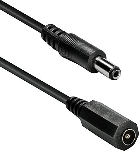 DC-NIEDERVOLT-VERLÄNGERUNG(STECKER/BUCHSE-KUPPLUNG) BOHRUNG 2,1 * 5,5mm 5m KABEL