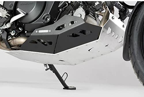 Engine Guard SW-MOTECH Black/Silver. for V-Strom 1000 with Crash Bar