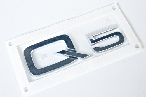 Audi 8R08537412ZZ Schriftzug chrom Q5 Original Emblem