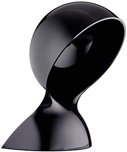 Artemide 1466030A, Dalu lampada da tavolo. Lampada da tavolo di alta qualità in policarbonato nero. Fatto in Italia