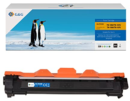 Toner Generico G&G Brother TN1050 schwarz