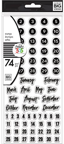 Me and My Big Ideas MMBCLS-05 Planner Dates Stamp