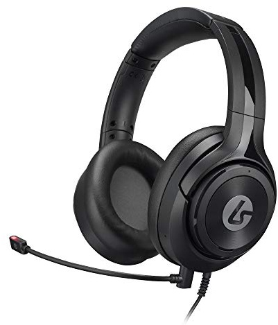 LucidSound LS10N Kabelgebundene Stereo-Gaming-Kopfhörer, Headset mit Mikrofon für Gaming-Zubehör, PlayStation, PS5, PS4, PS3, Xbox One S, Xbox 360, PC, Mac, VR, Android und iOS - Schwarz