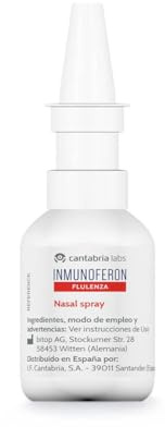 Cantabria Labs Flulenza Nasal Spray - Protección Natural, Descongestiona la Nariz, Reduce la Inflamación, Alivia los Síntomas como Sequedad, Estornudos y Picor, 20 ml