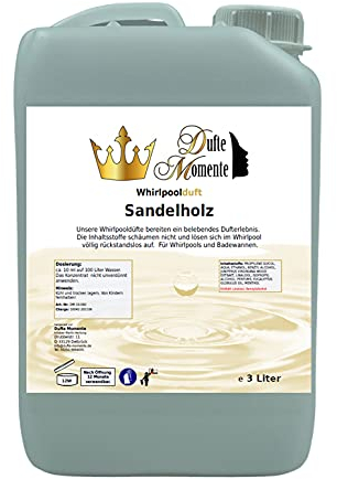 Whirlpool Duft Sandelholz - 3 Liter von Dufte Momente