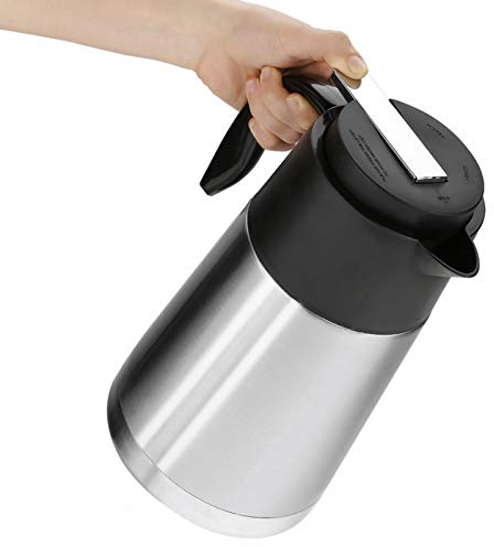 ciciglow Edelstahl-Auto-Wasserkocher, Edelstahl-Auto-Wasserkocher, Universal-Auto-Wasser-Heizungs-Kessel Fit für 12v / 24v-Auto-Netzstecker(12V Limousine)